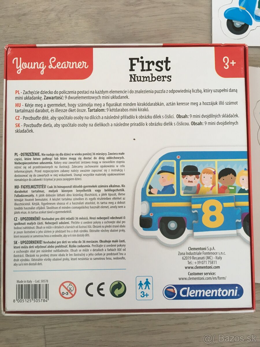 puzzle číselká - 2