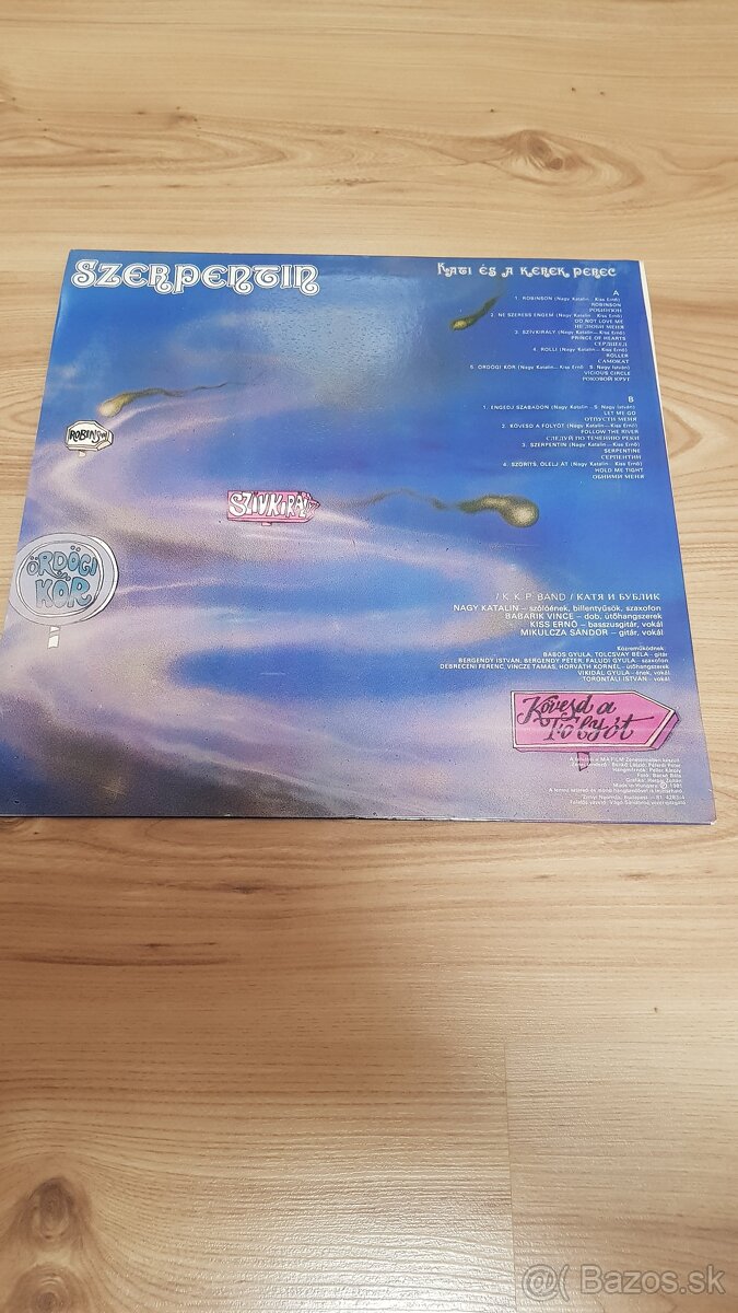 Platňa - Kati és a Kerek Perec - Szerpentin - 2