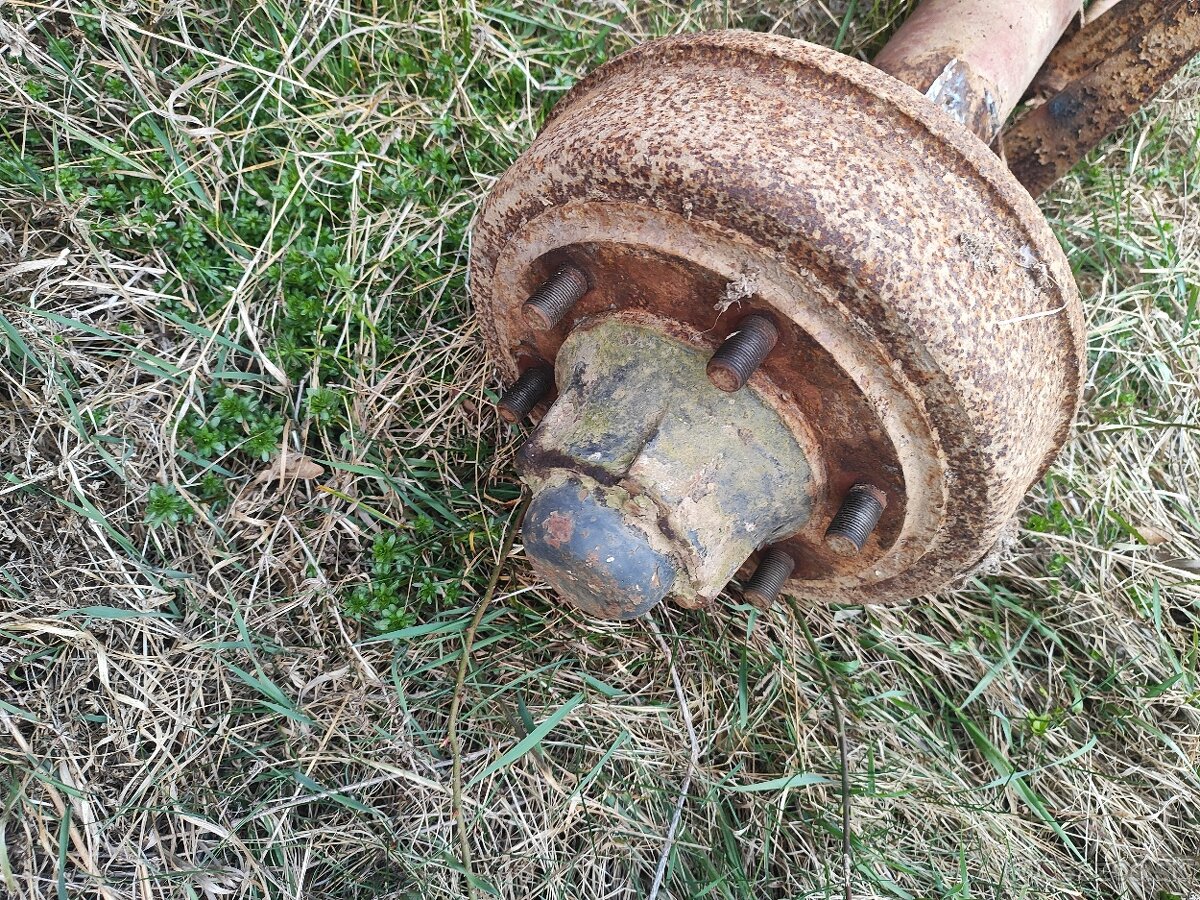 Náprava na vlečku,plaťák - 2