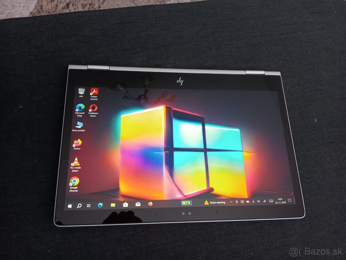predám dotykový Hp elitebook x360 , Intel® Core™i5, 8gb ram - 2