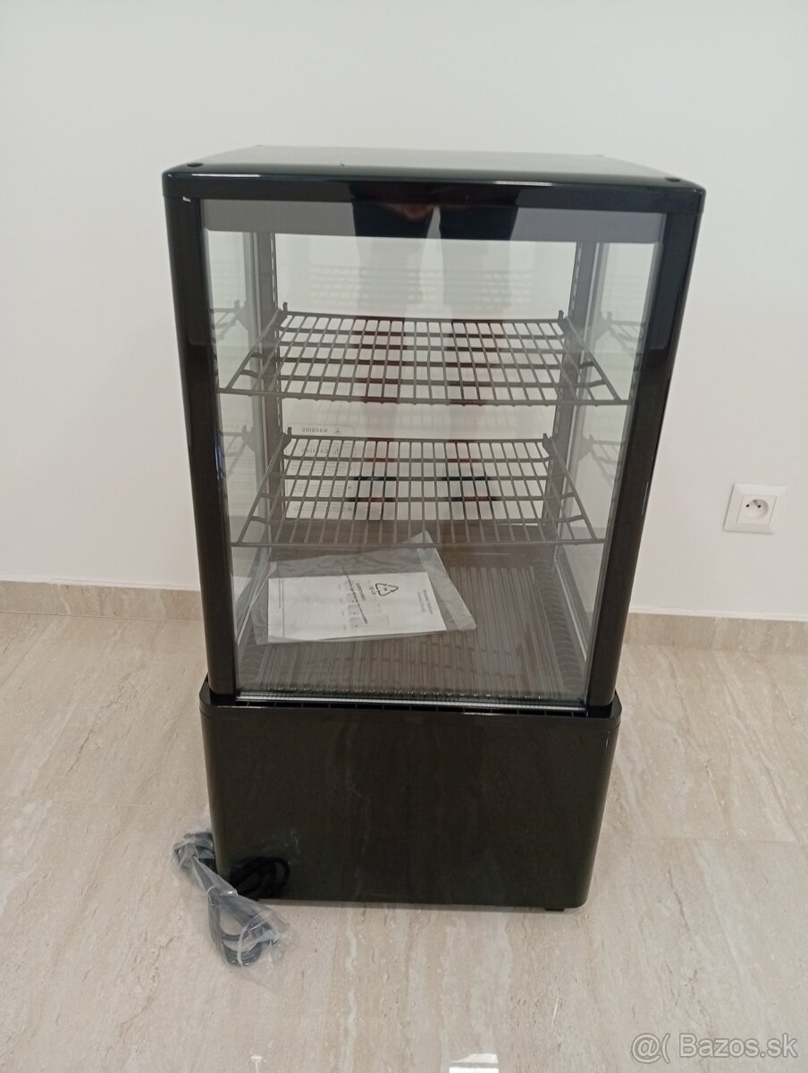 Stolová chladiaca vitrínka čierna 58 litrová - 2