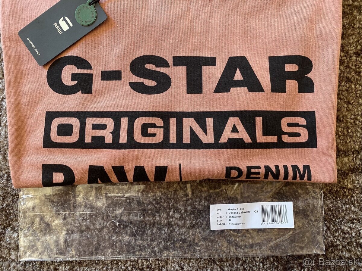 panske tricko g-star raw velkost M - 2