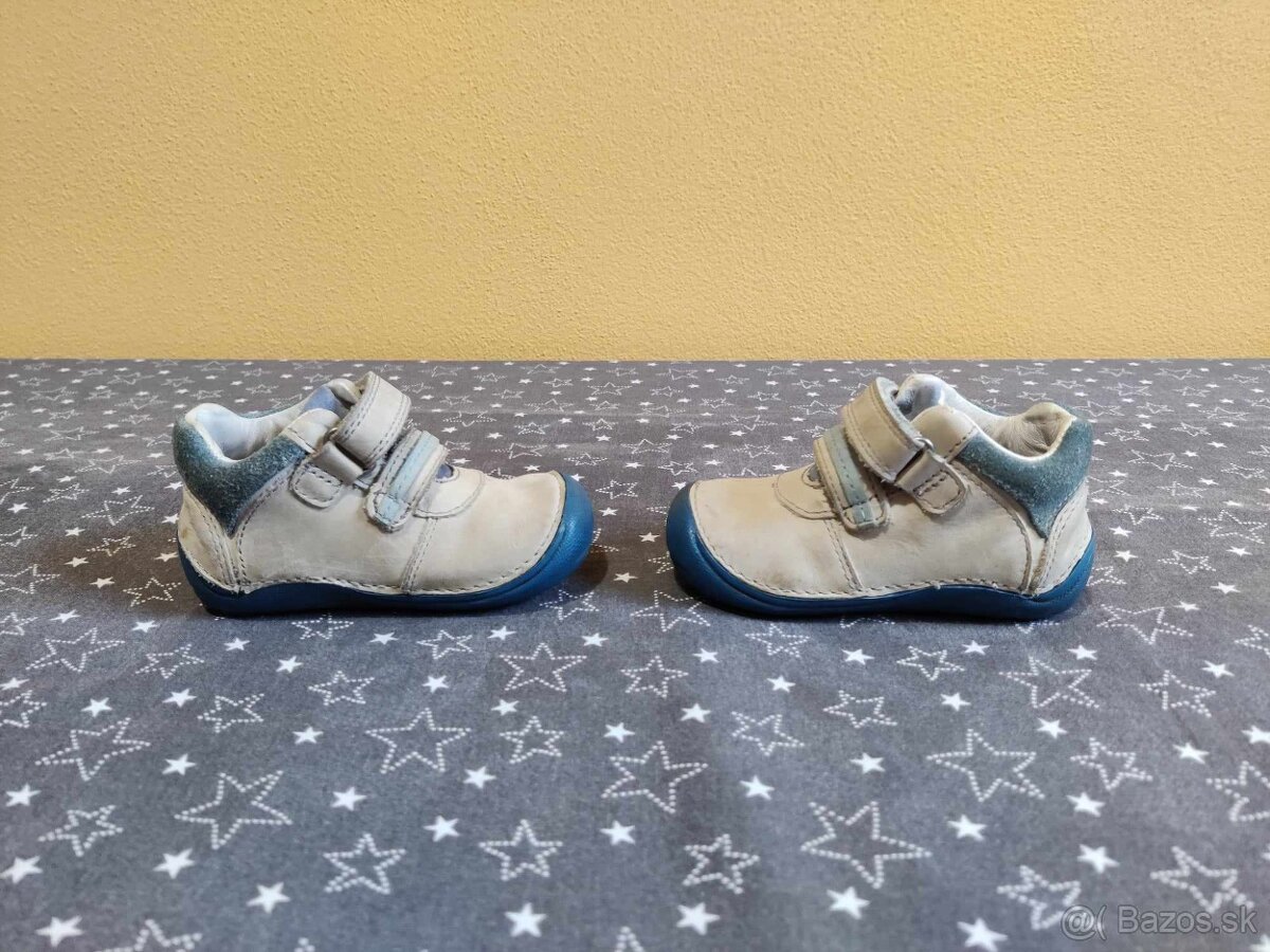 Detské kožené topánky, zn. DD step 018, veľ. 20 - 2