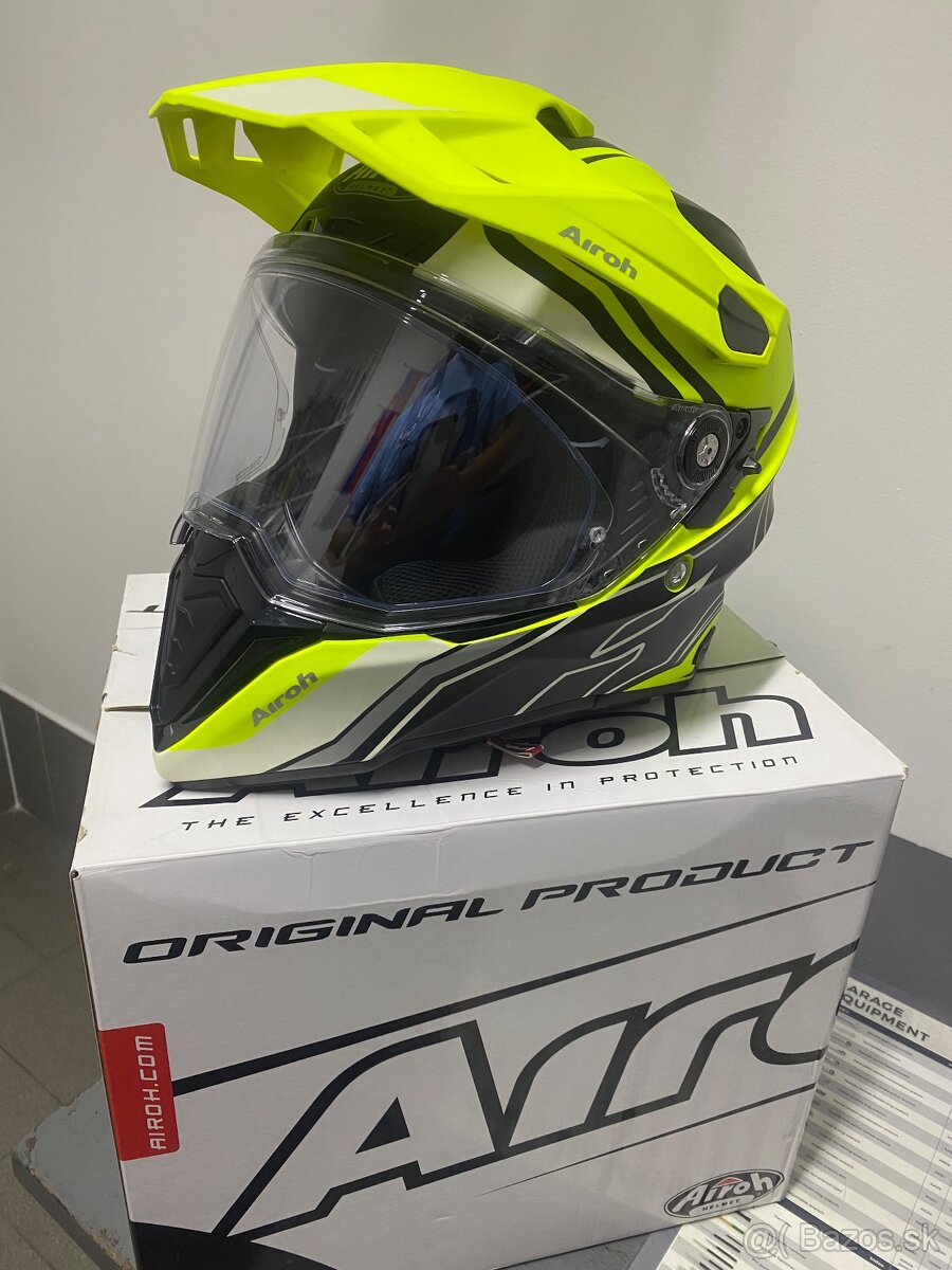 Airoh comander duo yellow matt - 2