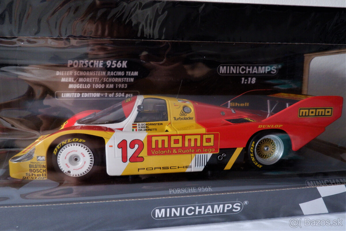 Porsche 956K #12 1000km Mugello 1983 1:18 Minichamps - 2