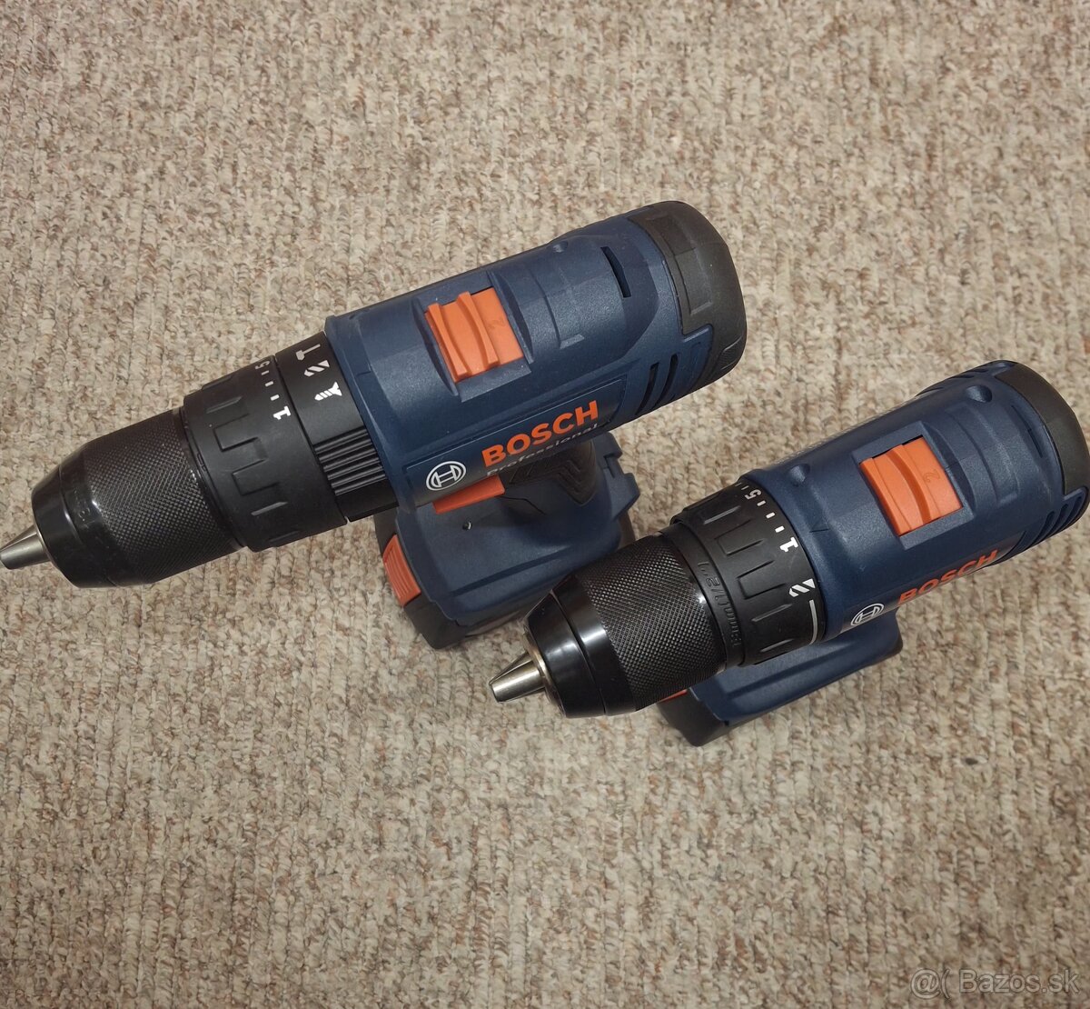 BOSCH aku vŕtačka,skrutkovač+BOSCH aku príklep - 2