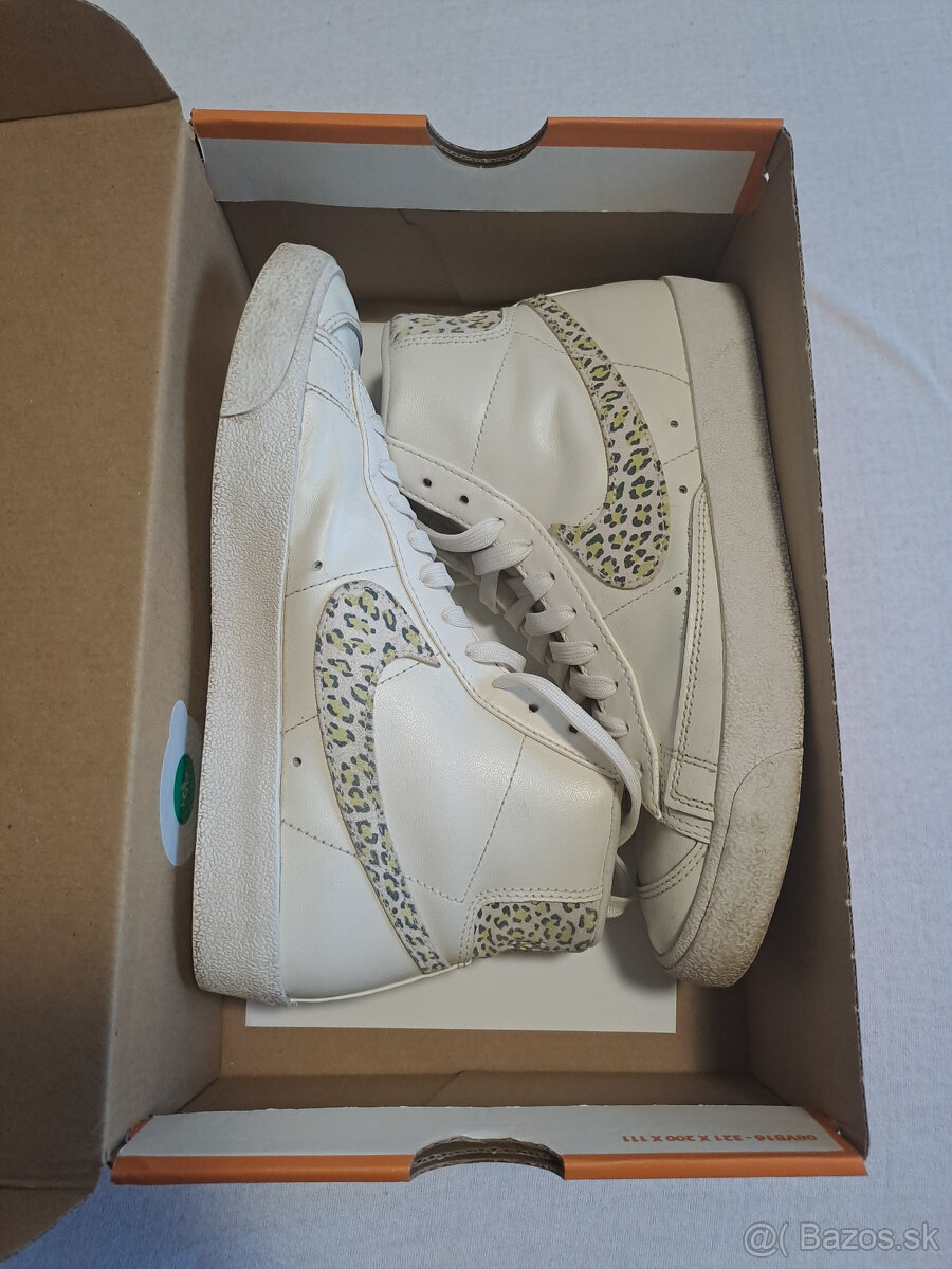 NIKE Blazer Mid '77 Lemon Leopard - 2