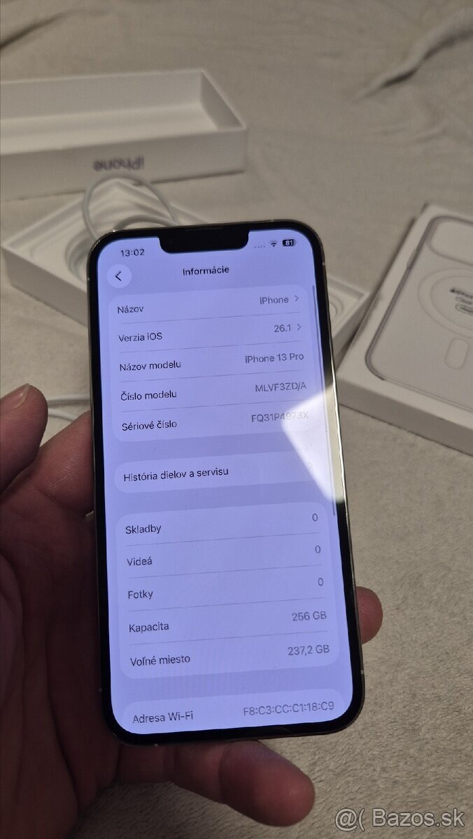Predam apple iphone 13 pro 256gb ako novy - 2