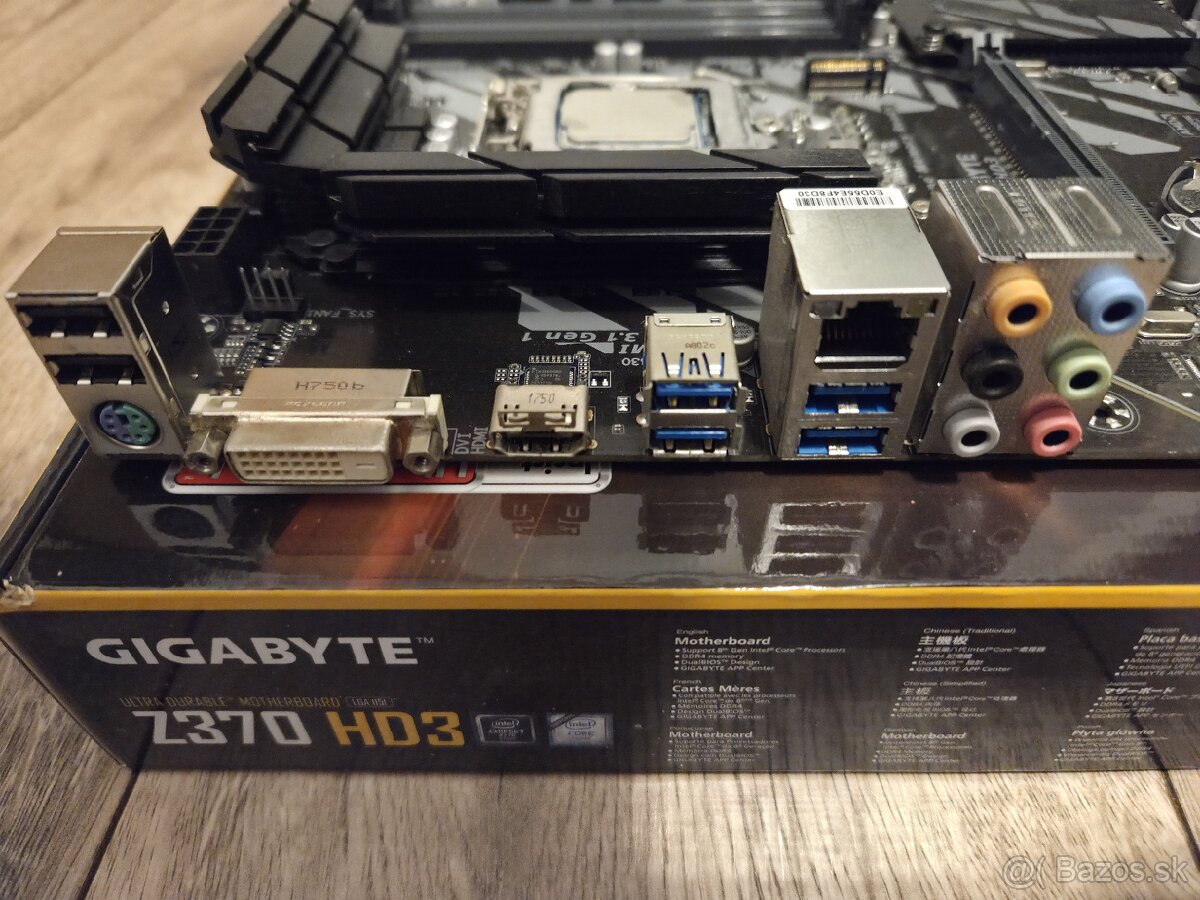 Gigabyte Z370 HD3 + Intel core i5 8400 - 2