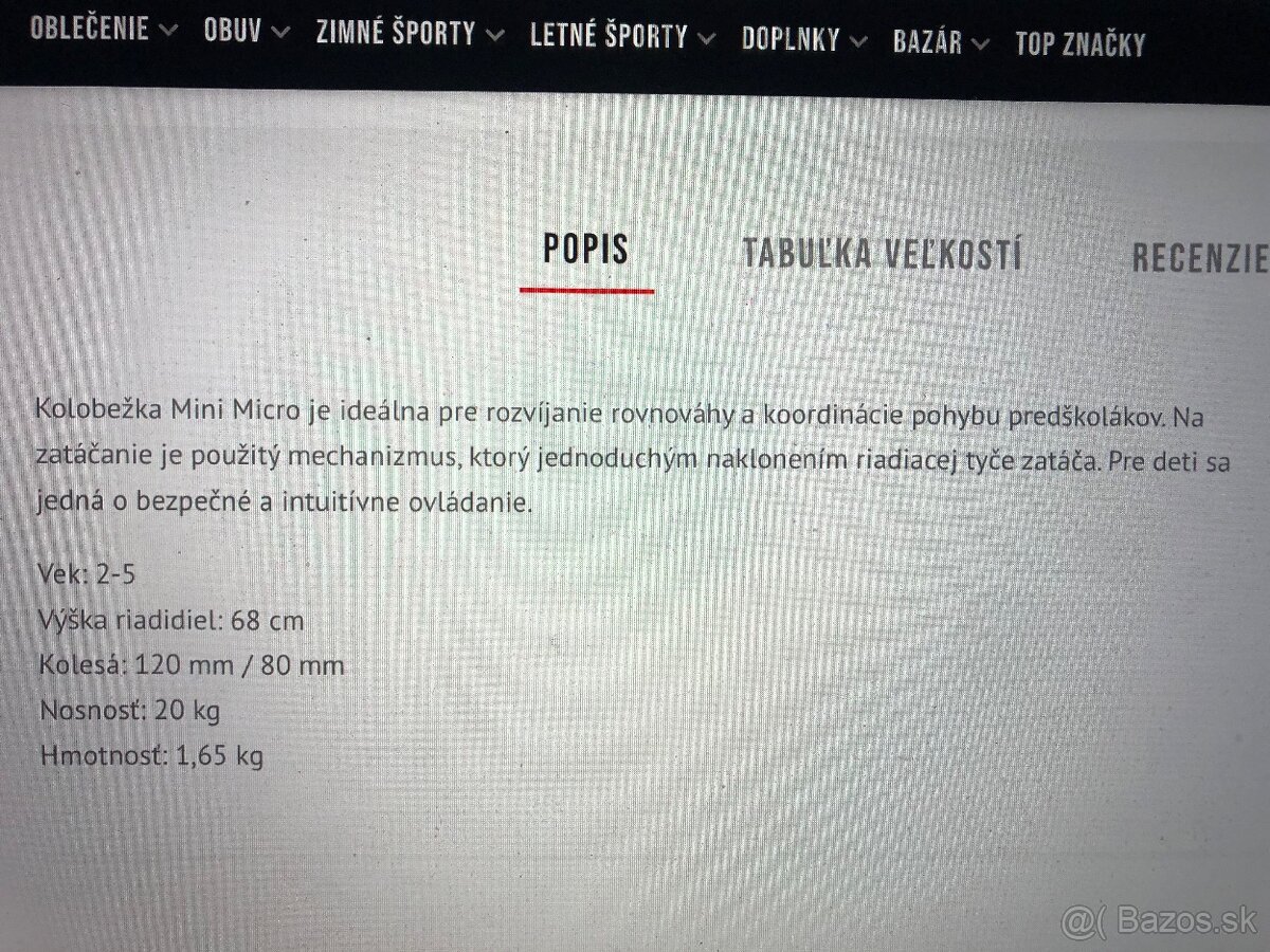 Kolobežka MICRO - 2