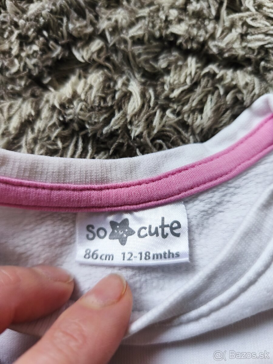 Dievčenská mikina,86 - 2