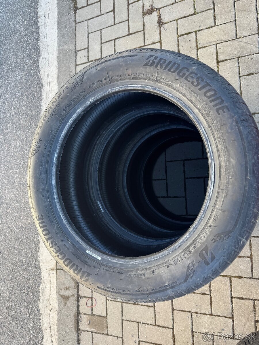 Letné pneumatiky 195/55 R16 Bridgestone - 2