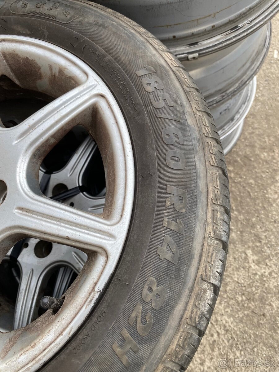 Predám kolesa 5x100 r14 - 2