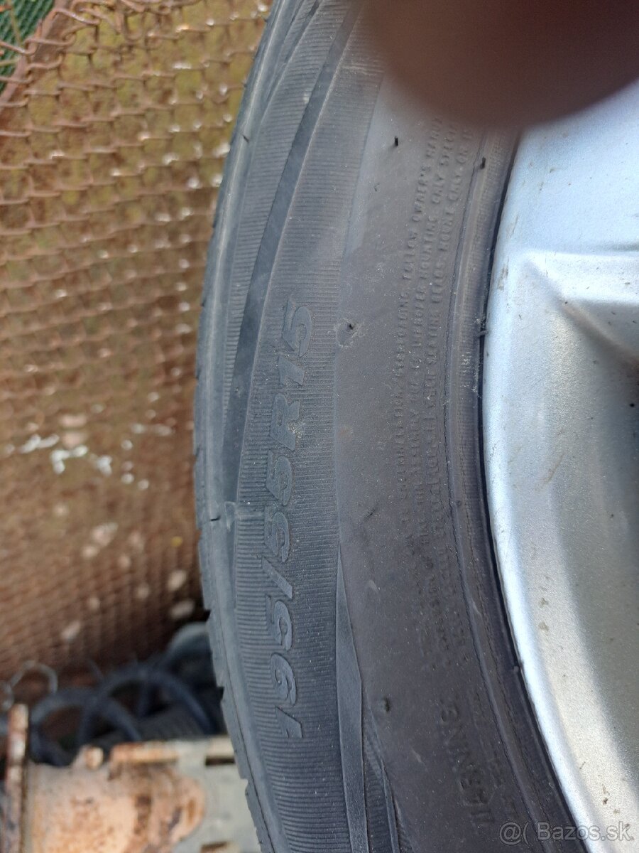 Predam elektróny 5x112 r15 orginal skoda - 2