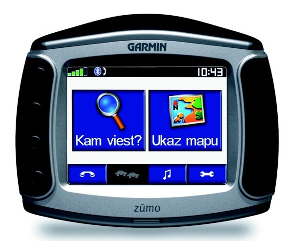 Garmin Zumo 550 + 2 ks montážna sada na motocykel - 2