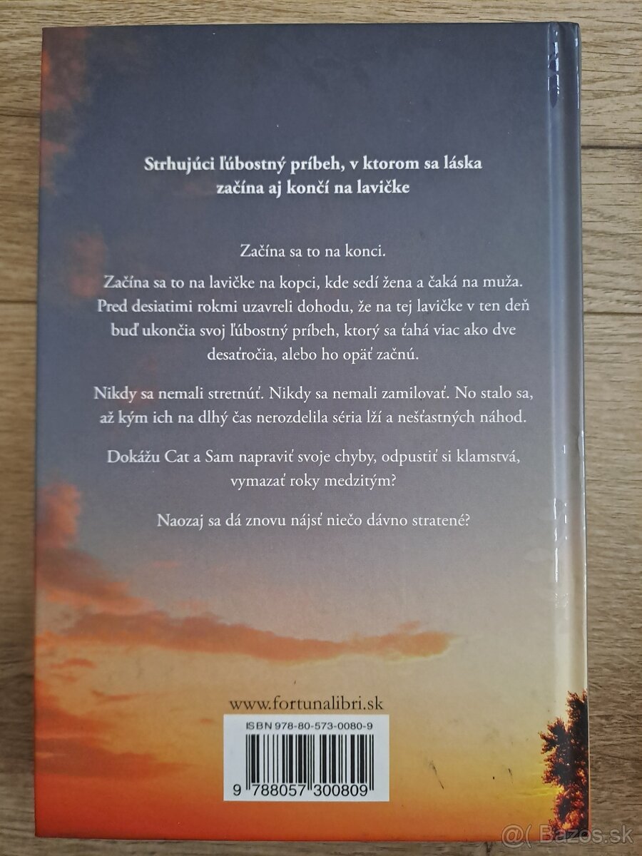 Predám knihu Lavička - Saskia Sarginsonová - 2