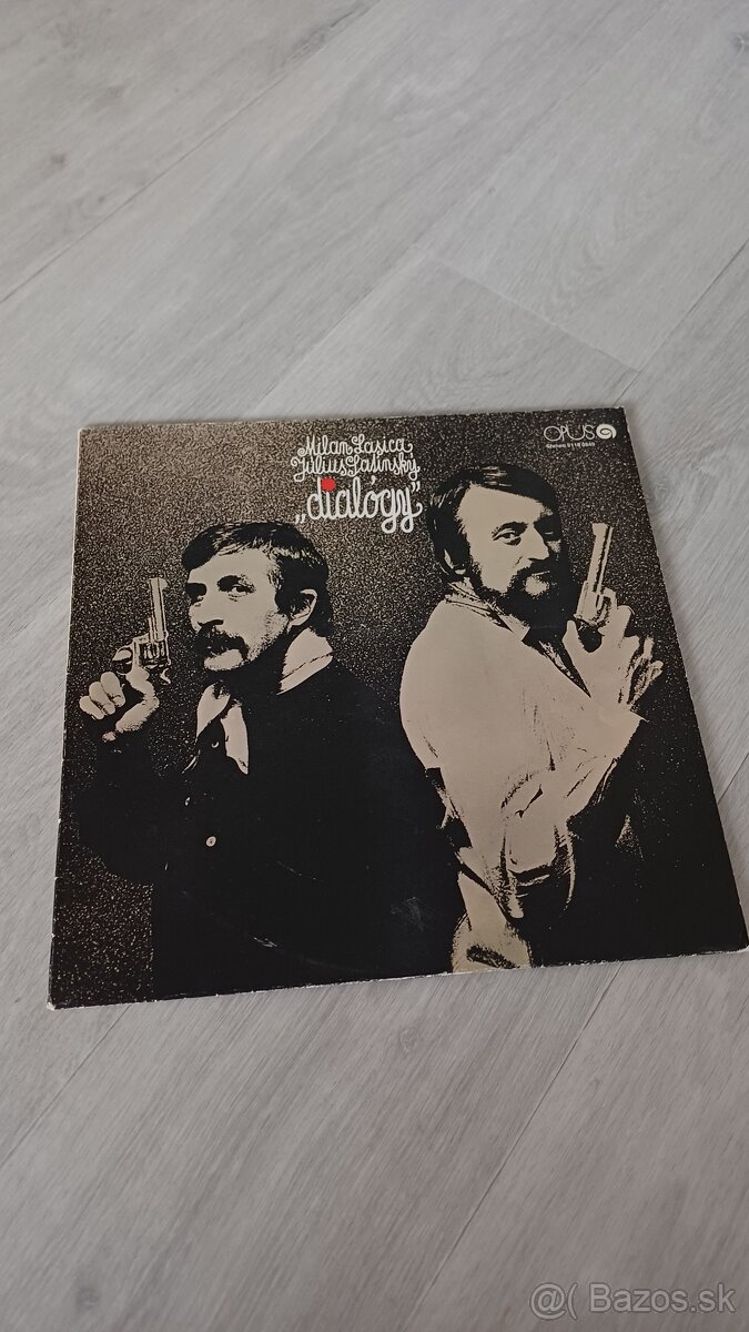 LP platne: Lasica & Satinský - Dialógy / Ktosi je za dverami - 2