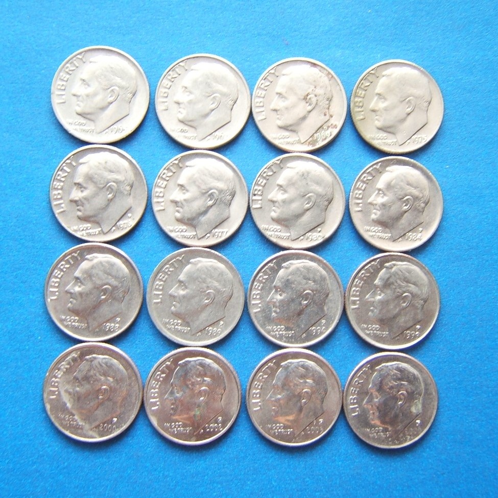 mince USA - 10 a 5 cents - sady a kusovky - 2