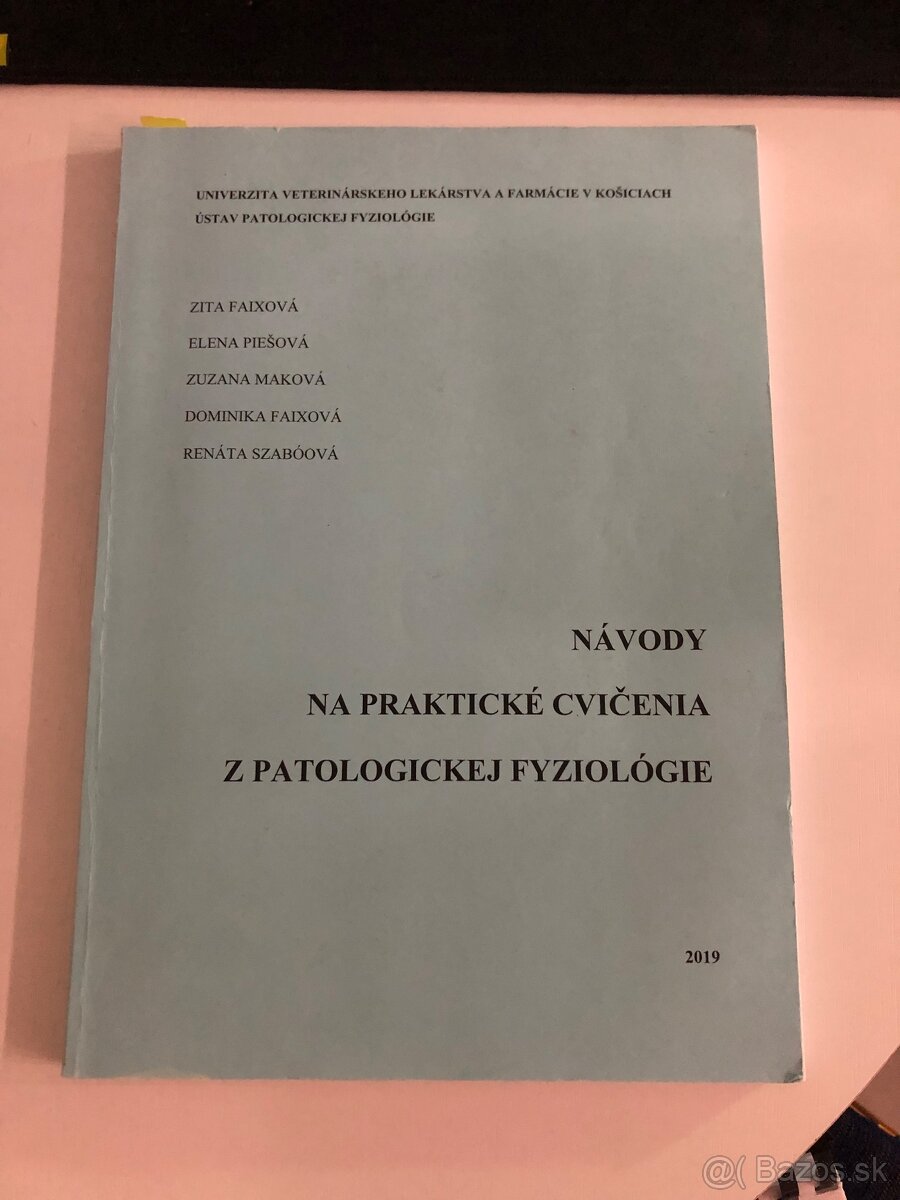 Predám materiály na UVLF - 2