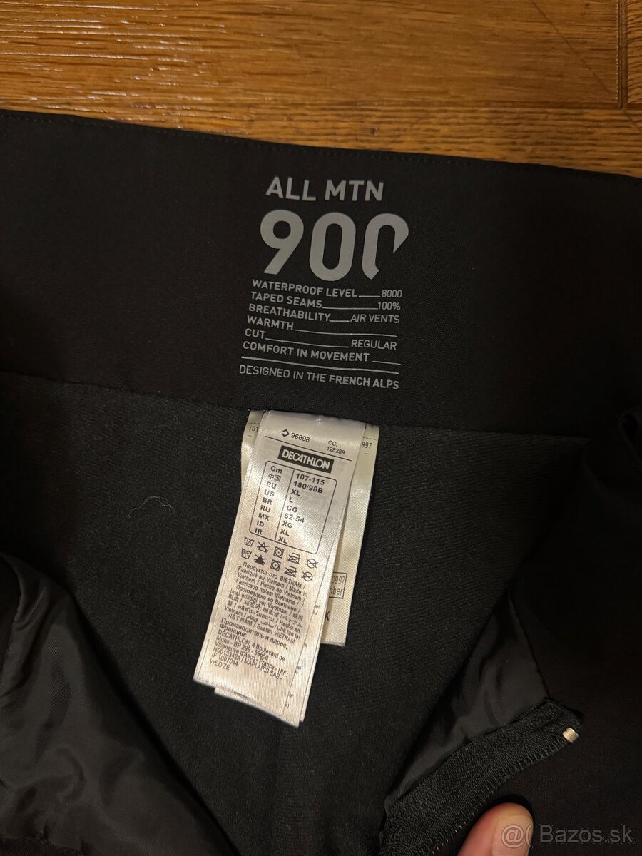 WEDZE pánske lyžiarske nohavice - 2