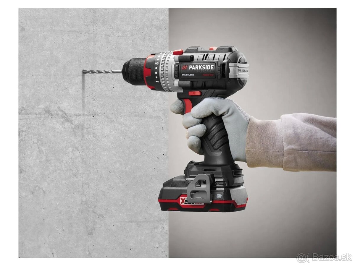 Aku Parkside Performance príklepová vŕtačka 64 Nm - 2