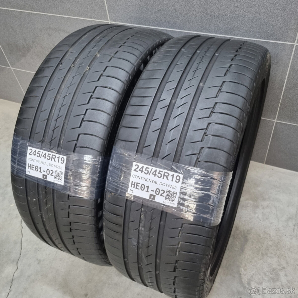 Letné pneumatiky 245/45 R19 CONTINENTAL - 2