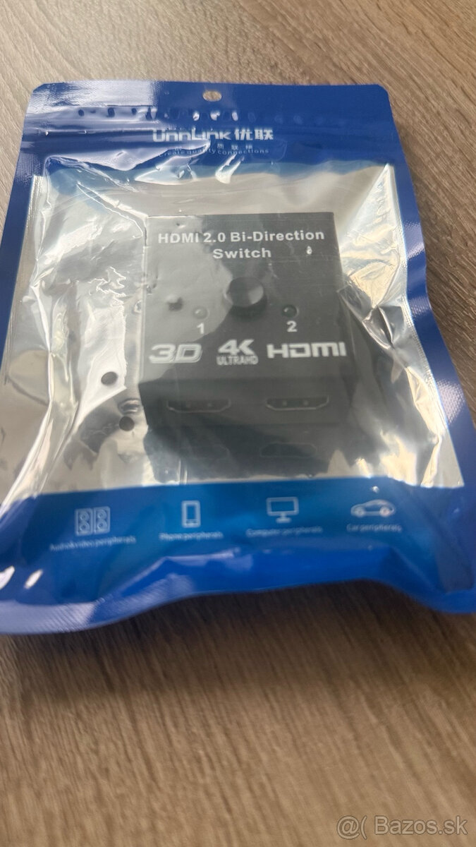 HDMI 2.0 Bi-Direction Switch / Splitter – 4K, 3D - 2