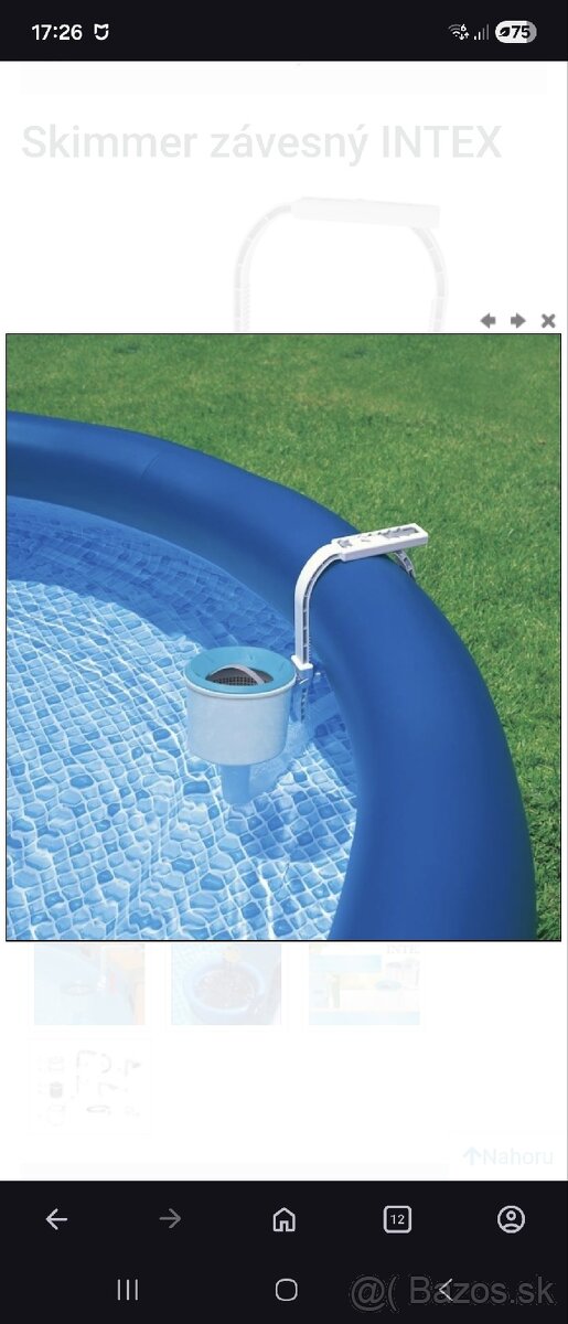 Intex skimmer Deluxe Ø 16 cm - 2