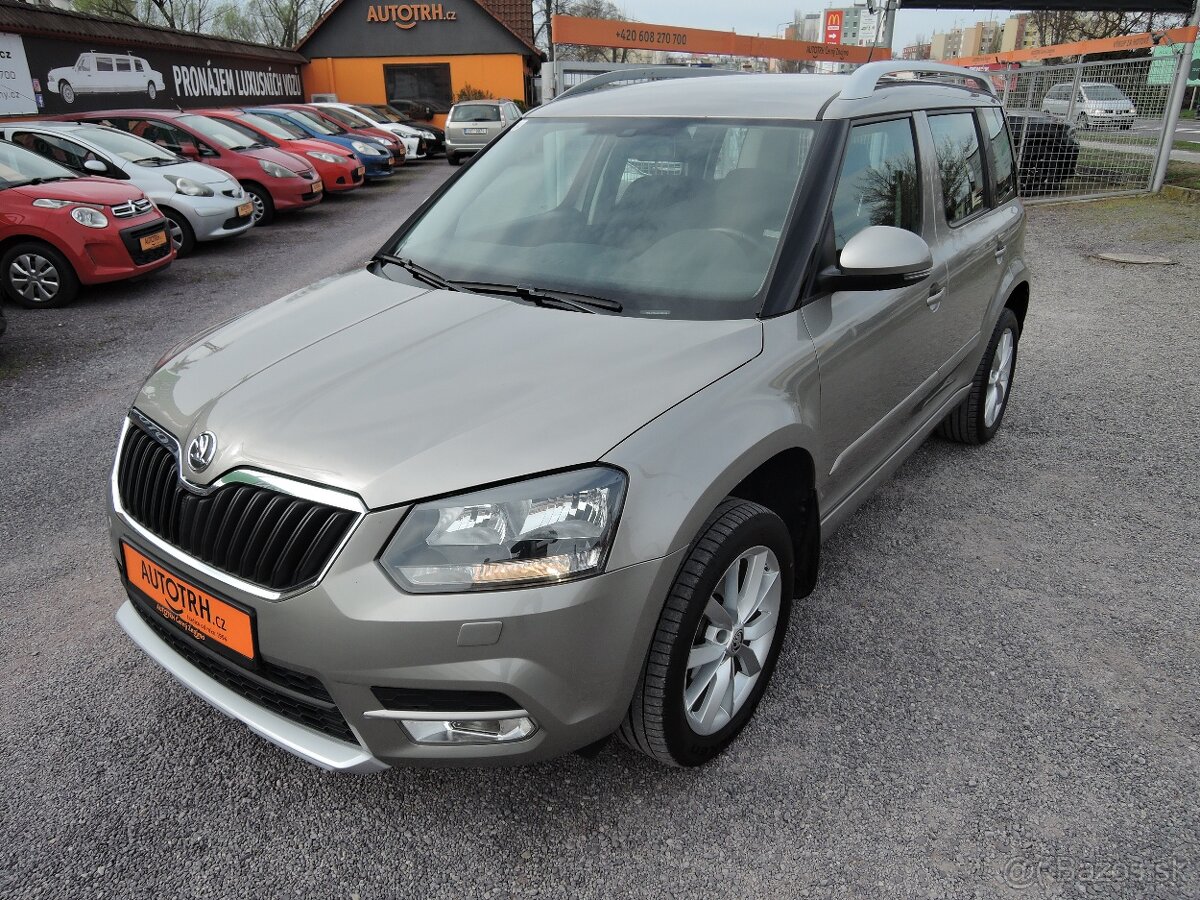 Škoda Yeti 1,2 TSi DSG Tažné 2014 - 2