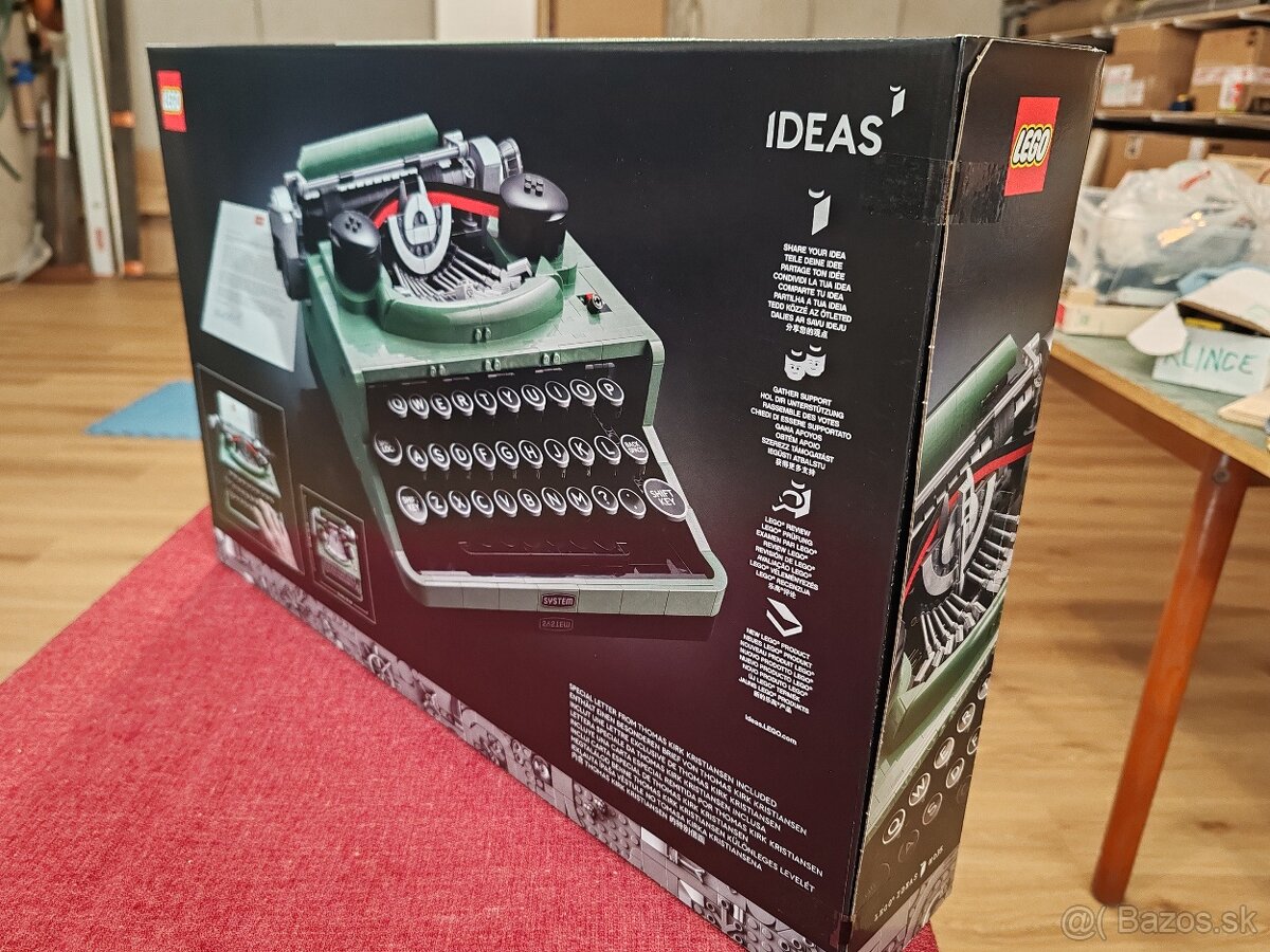 Predám LEGO Ideas 21327 – Písací stroj (Typewriter) - 2