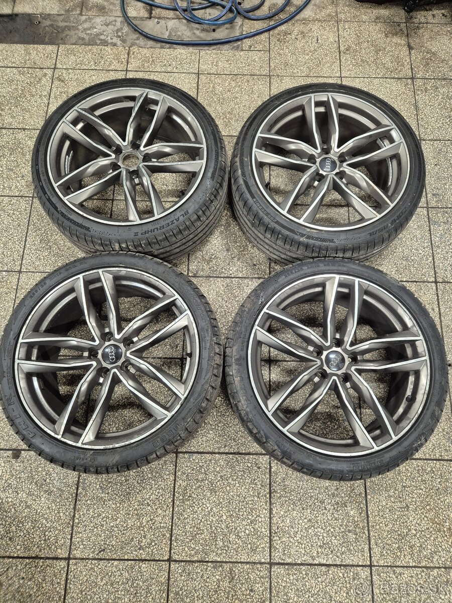 Predám elektróny 5x112r19 s pneu 255/35r19 - 2
