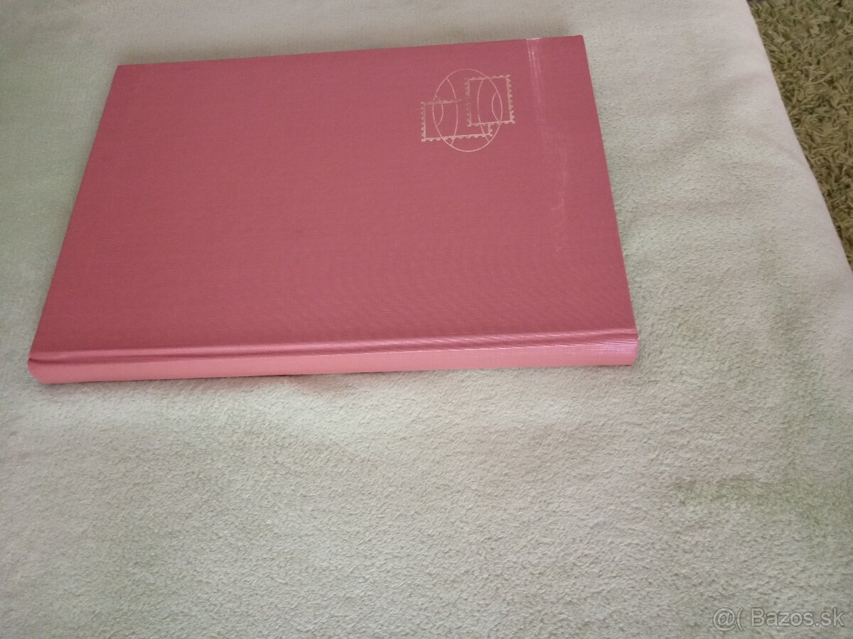 Album na poštové známky A4 - 16 stranový, čierny - 2