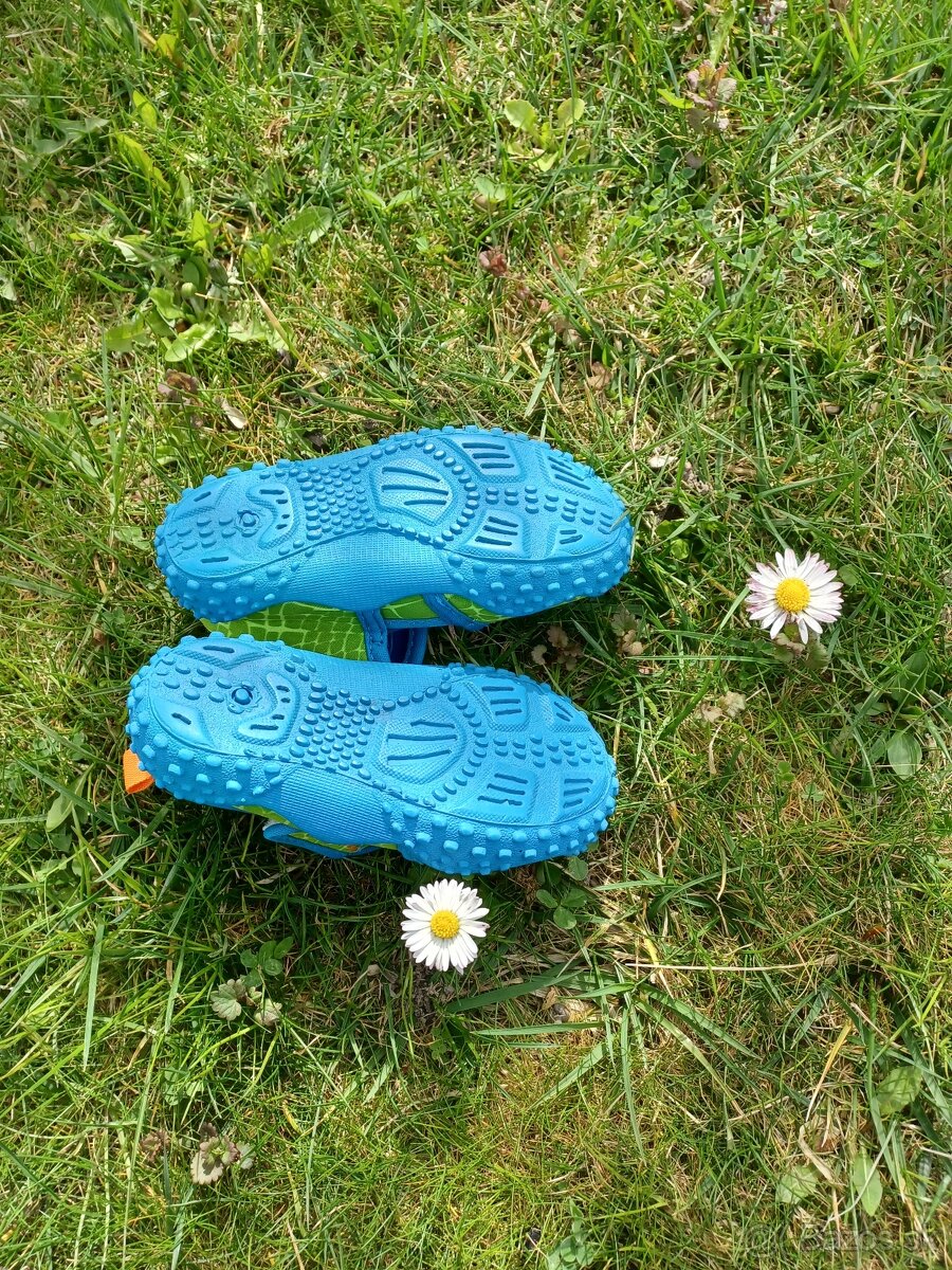 Playshoes Blue green detská plážová obuv v. 20/21 - 2
