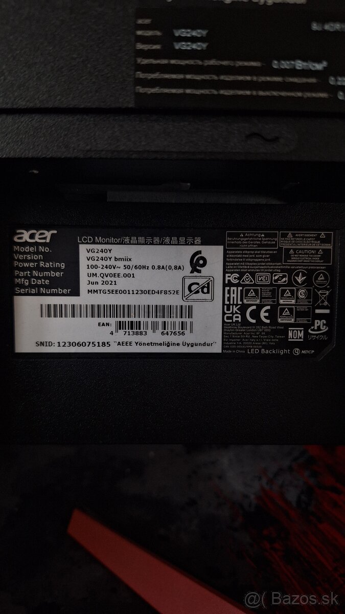 Herný monitor Acer - 2