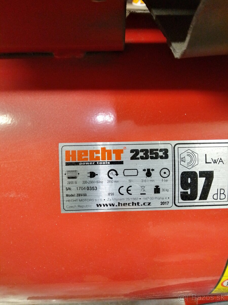 Vzduchový kompresor Hecht - 2