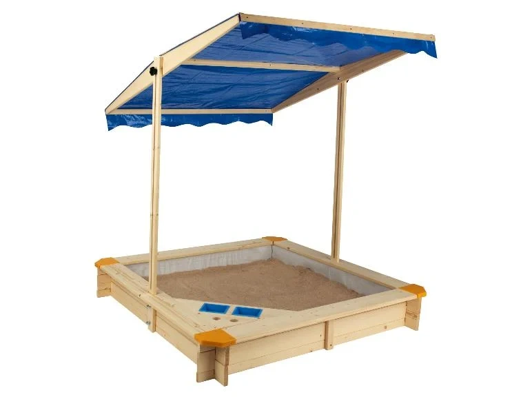 Detske pieskovisko so strieskou, nove - 2