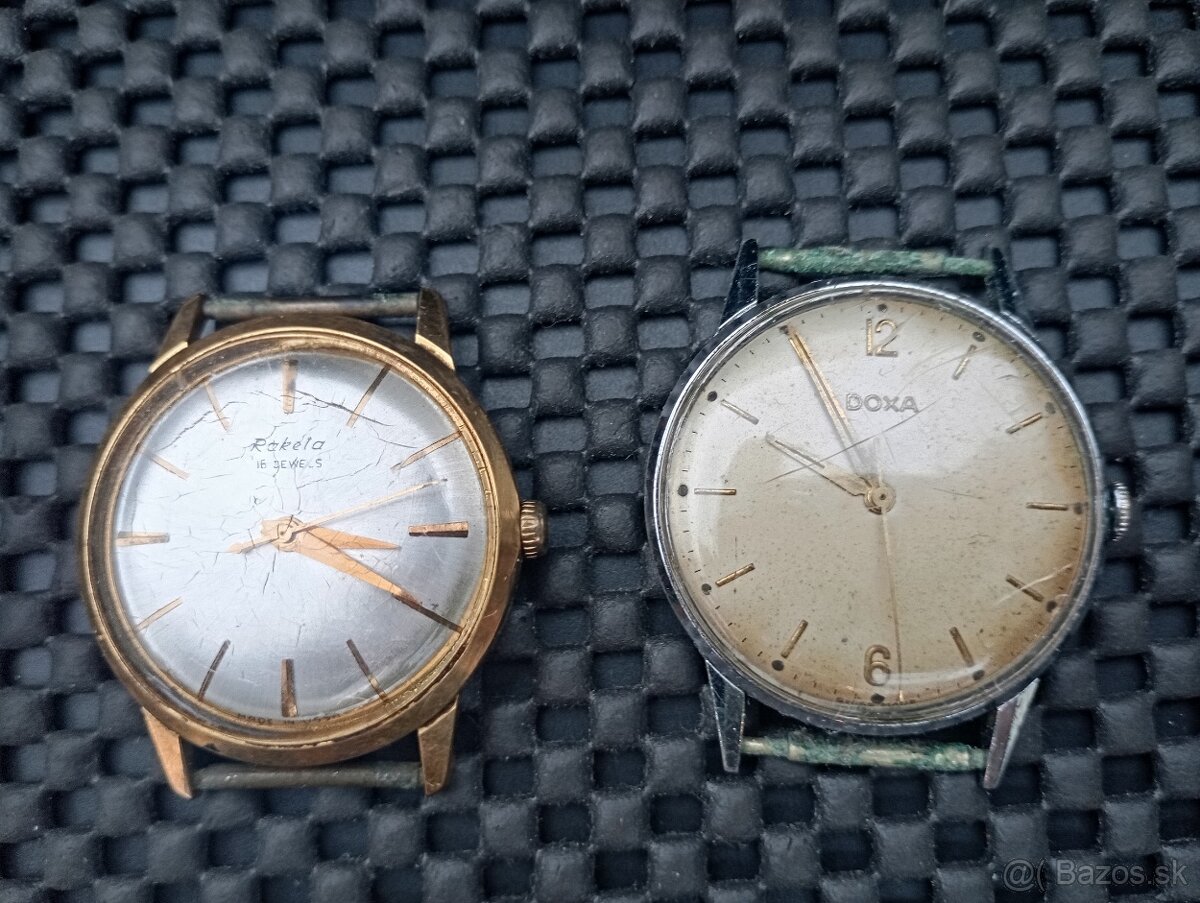 Predám hodinky raketa a doxa - 2