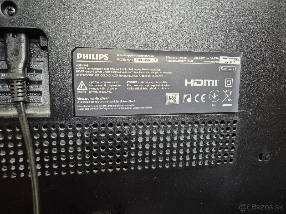 Philips full HD LED smart 42" 107 cm - 2