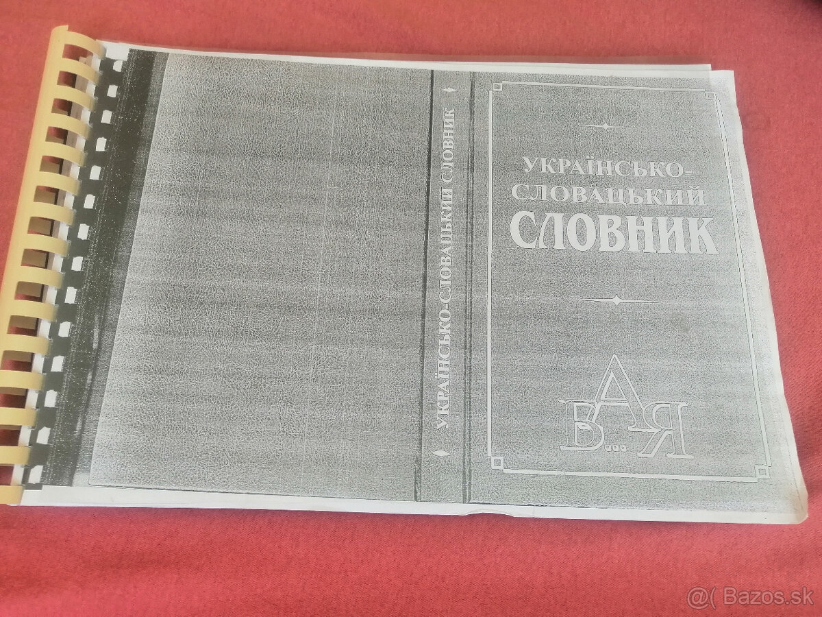 Ukrajisko - Slovensky slovnik - 2