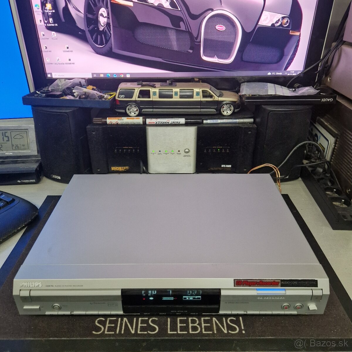 PHILIPS CDR-796...double cd recorder... - 2