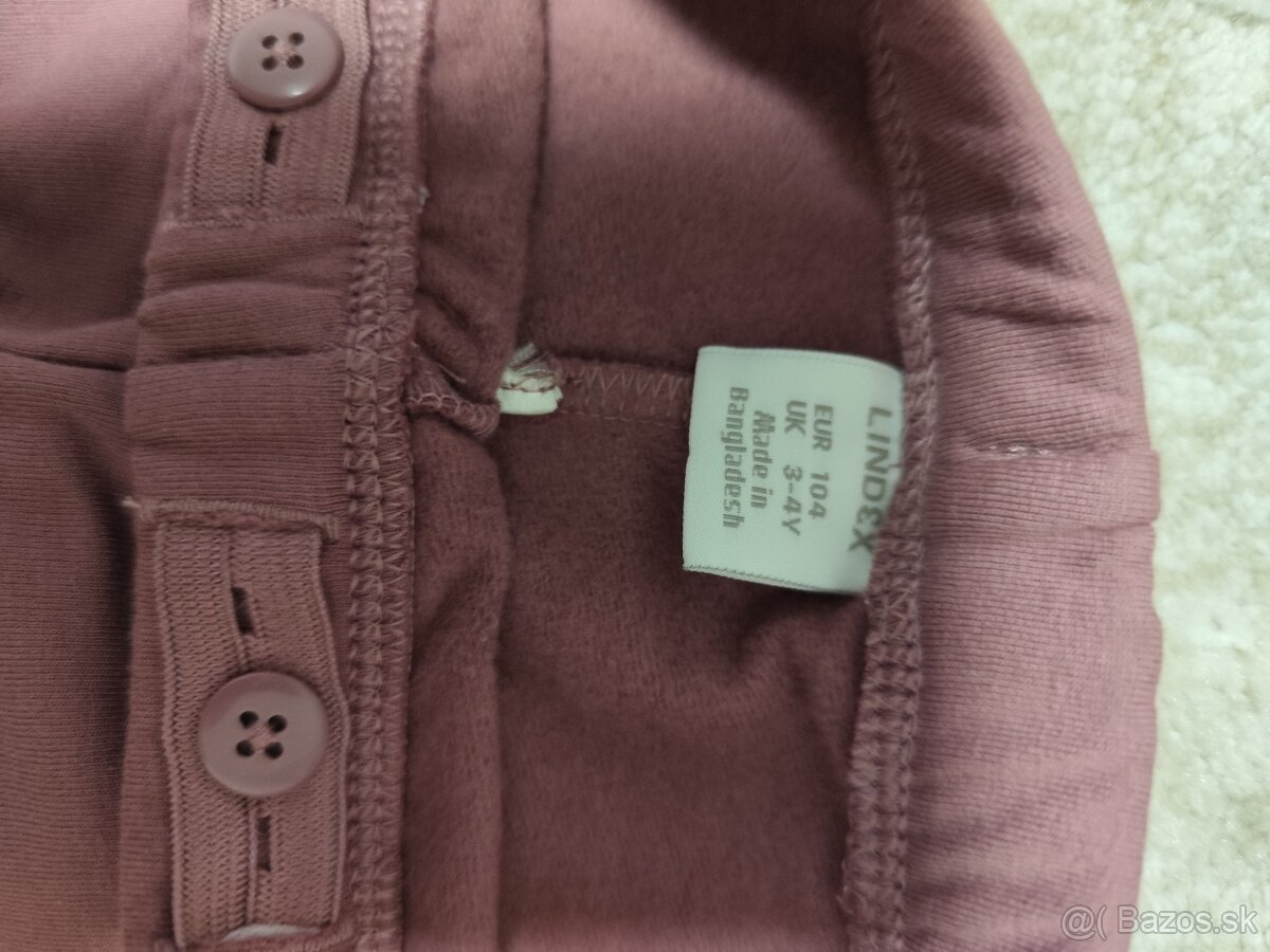 Zateplené legíny Lindex veľ 104 - 2