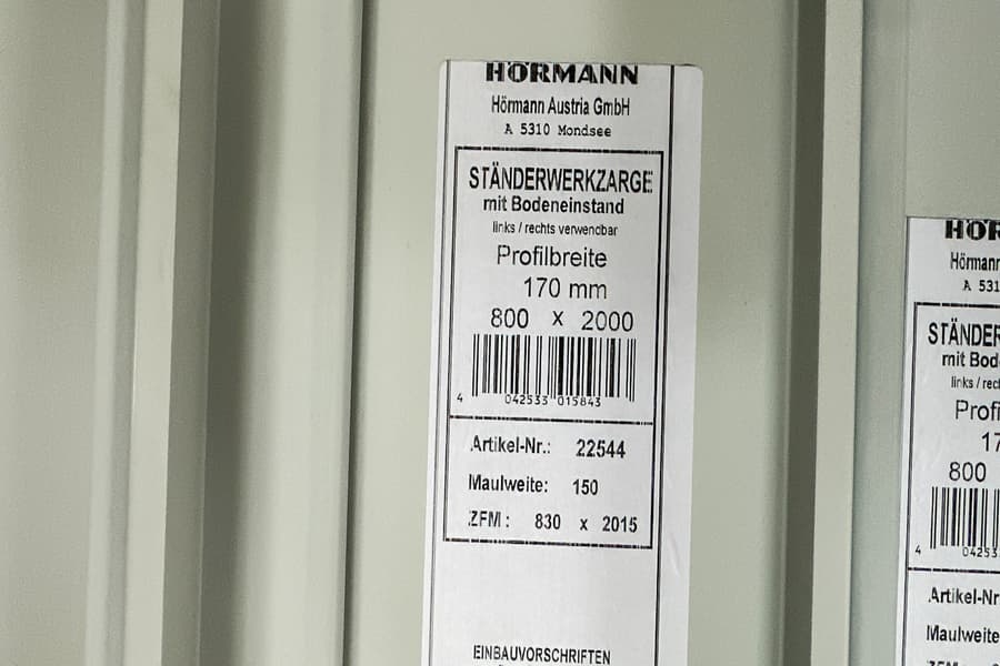 Oceľová zarubna Hormann - 2