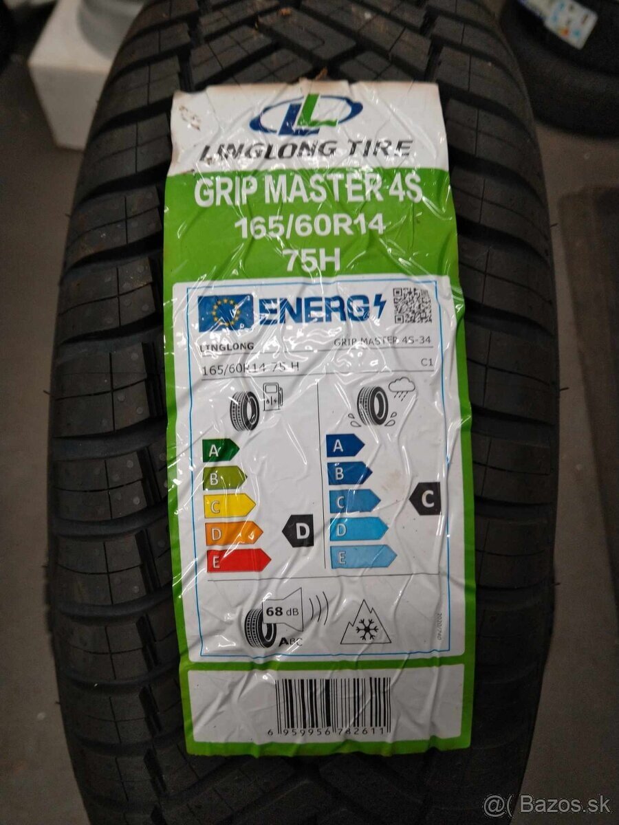 165/60 R 14 celoročné. - 2