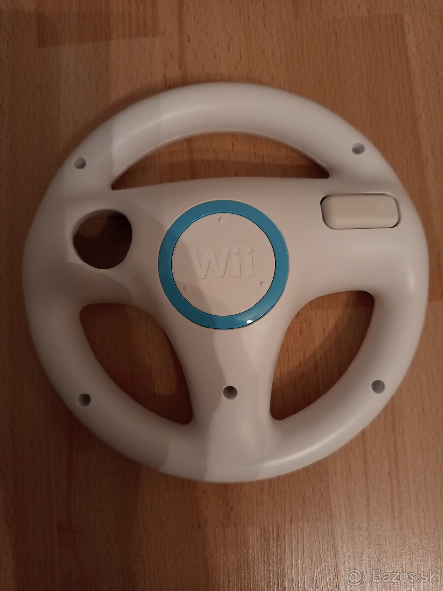 Nintendo Wii - volant originál WHITE - 2