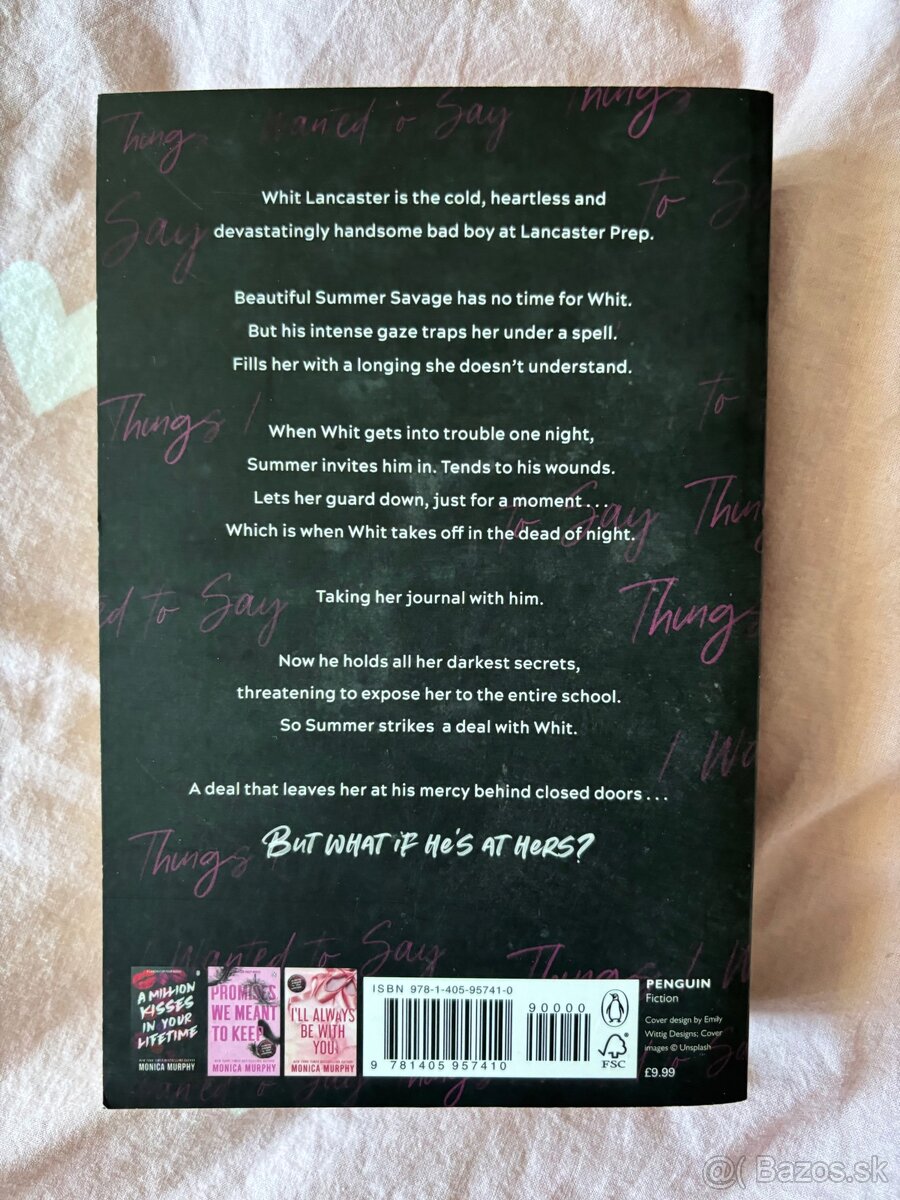📖 Things I Wanted to Say – Monica Murphy - 2