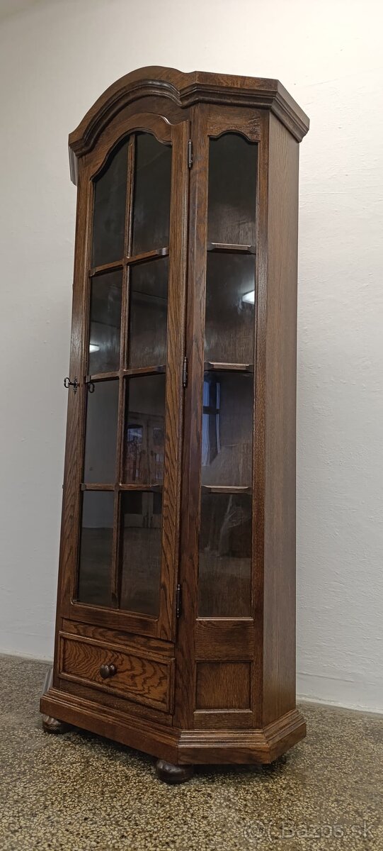 Rustikální vitrína, nábytek z masívu, Nábytek s příběhem - 2