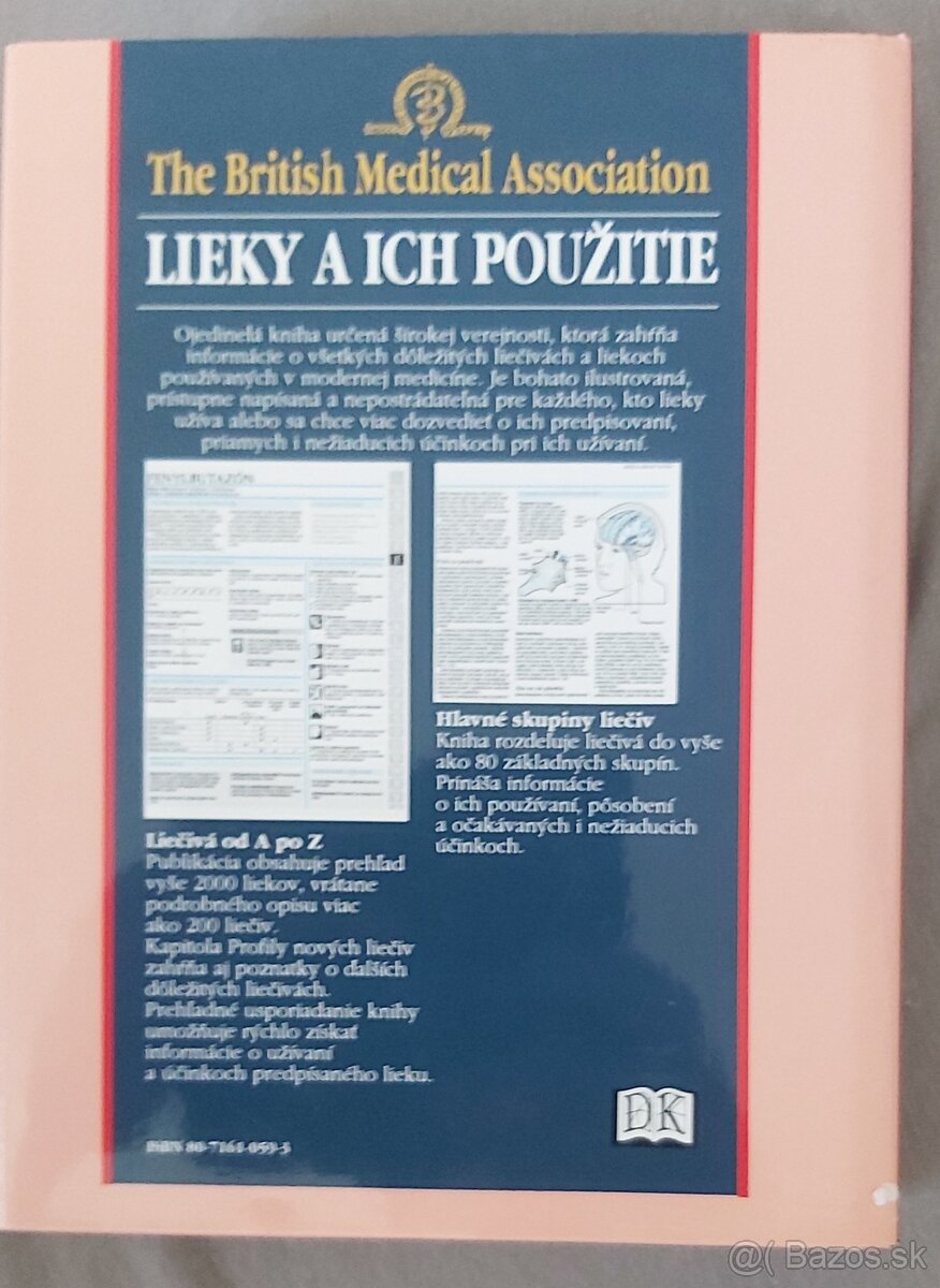Lieky a ich využitie - kniha - predám - 2