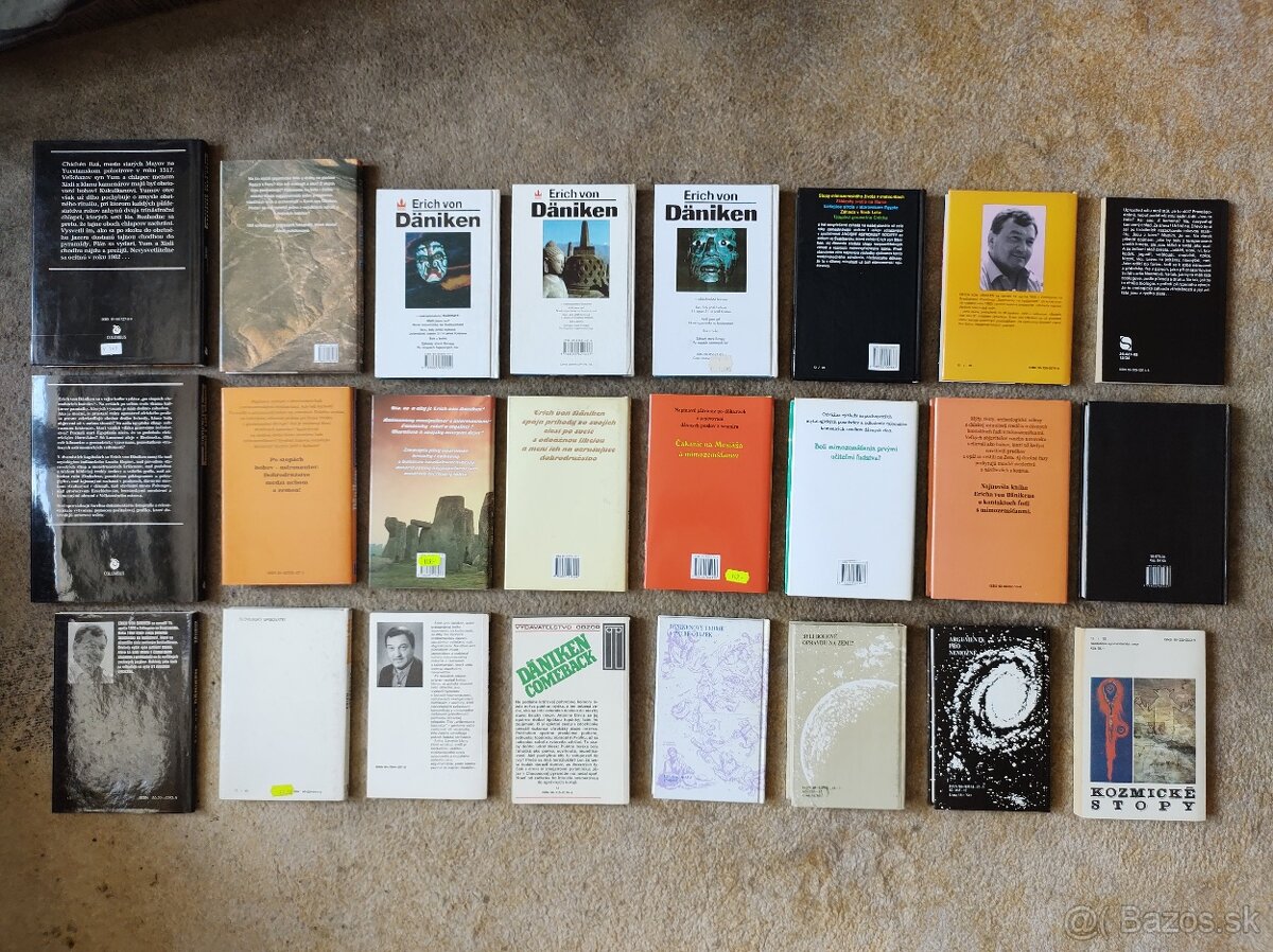 Erich von Däniken - kolekcia 24 kníh - 2