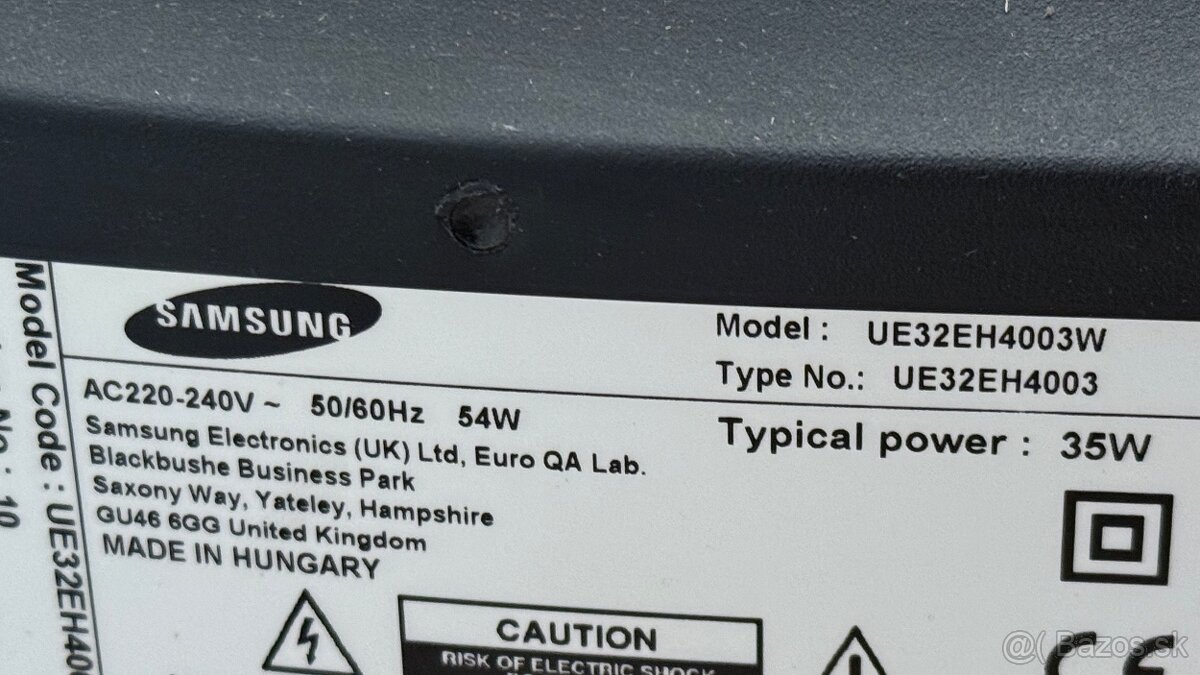 Predám 2xTV Samsung - NEFUNKCNE - 2