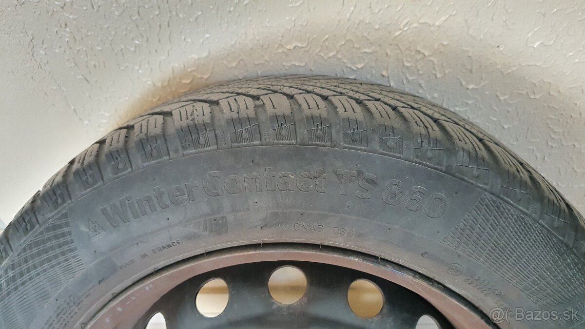 4ks Originál plechové disky 4x100 R15 - 2